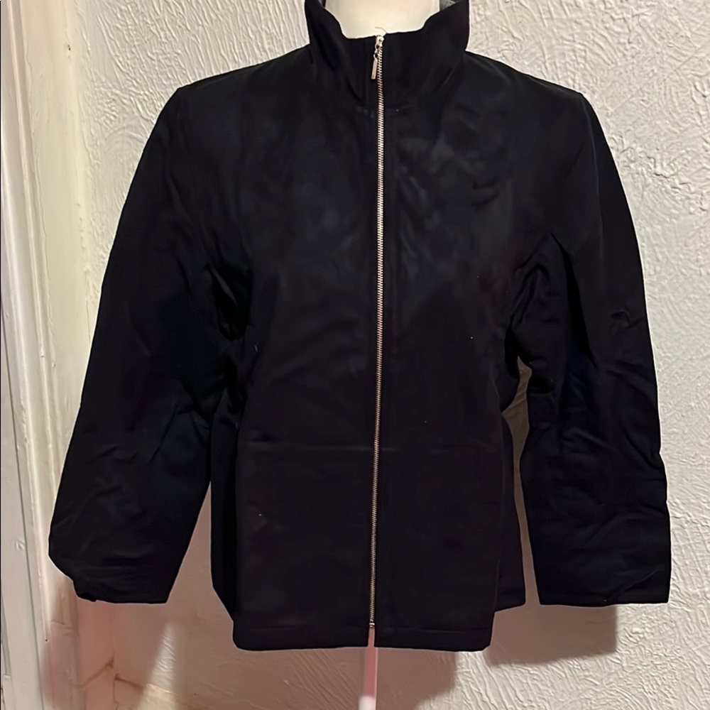Black Zip-Up Jacket